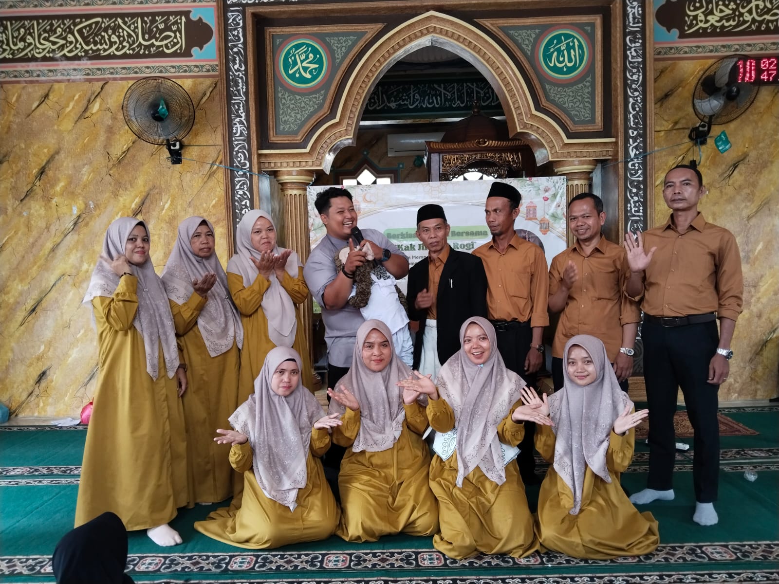 Kegiatan Sholat Dhuha Berjamaah